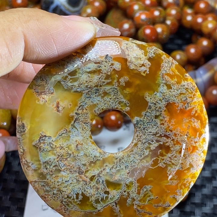 玛瑙/玉髓颈饰未镶嵌用****4