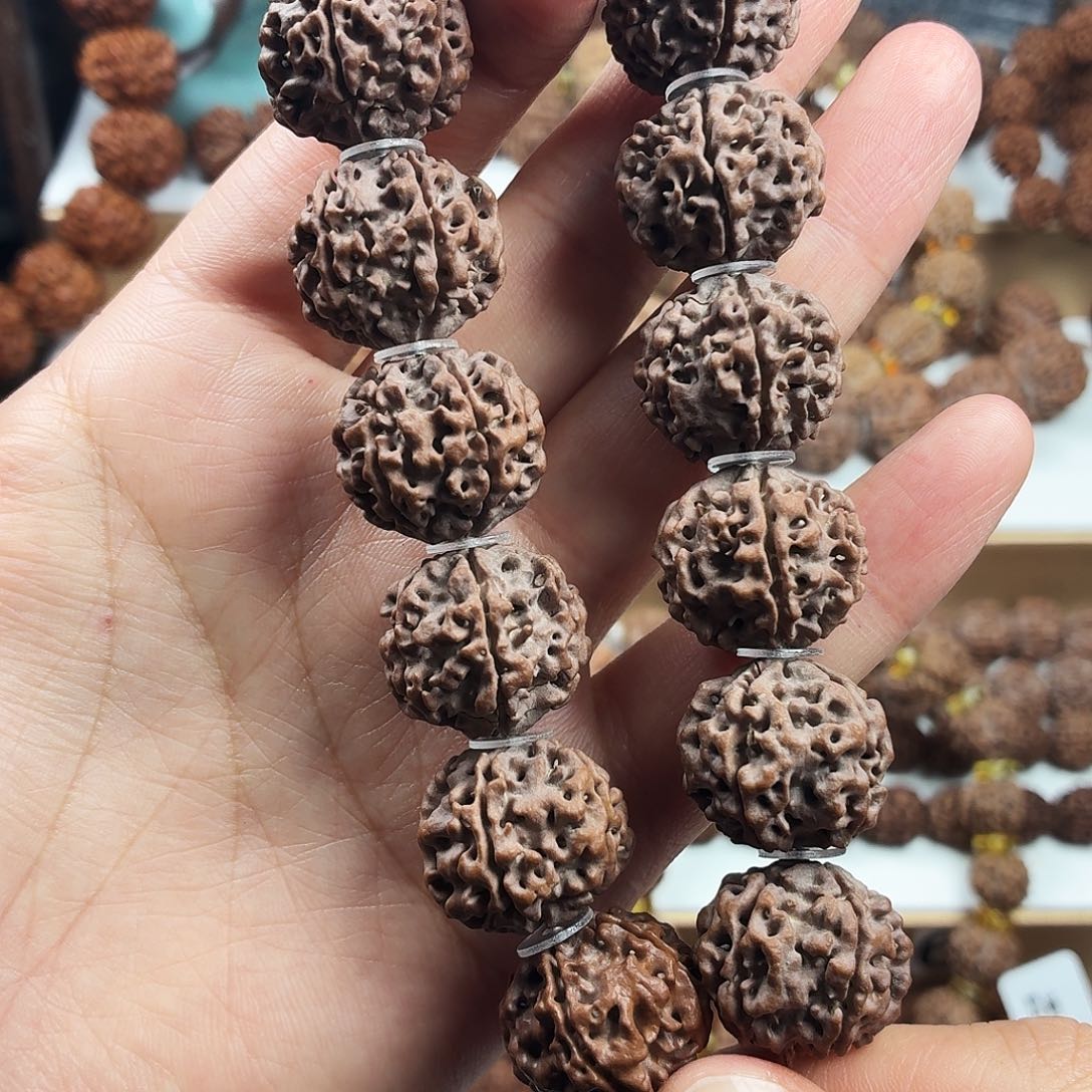 手串金刚菩提稀有梅花老籽蜂窝