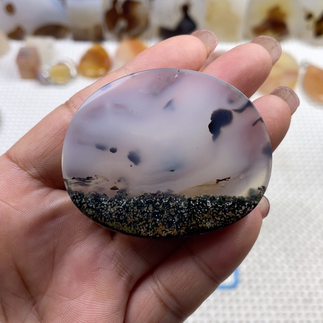 玛瑙/玉髓未镶嵌颈饰