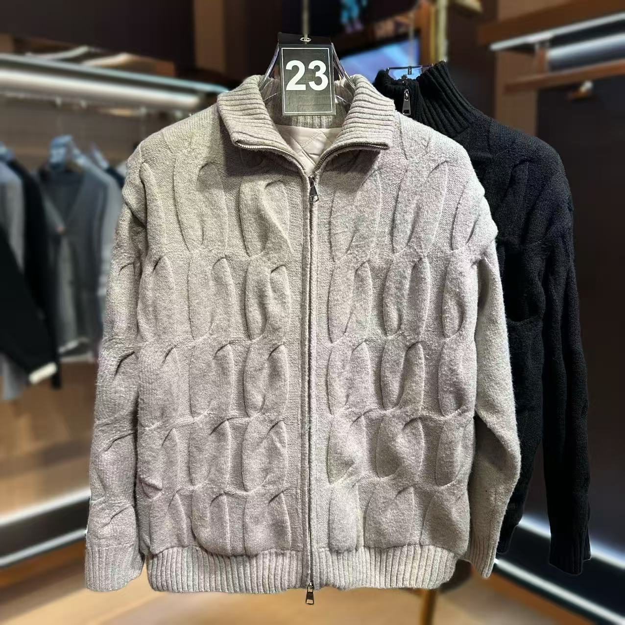 【23号链接】秋冬设计轻奢old money老钱风棉服外套888132