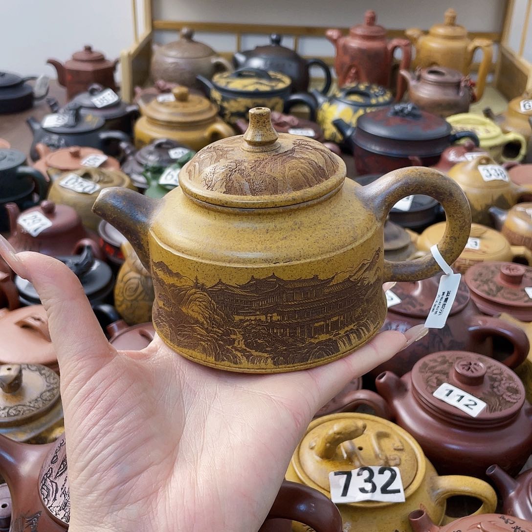 茶壶紫砂幸****?紫砂微瑕