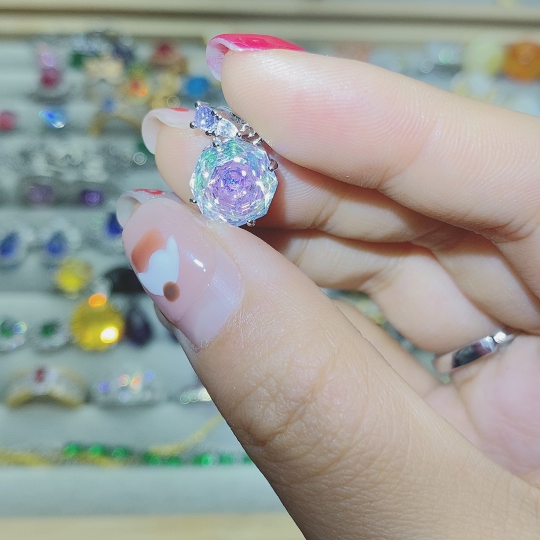 【闪购商品】托帕石耳饰银S925镶嵌