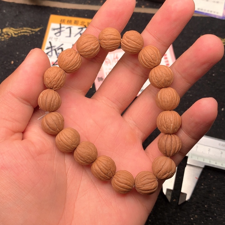 文玩核桃把件100号1.3猴头手串