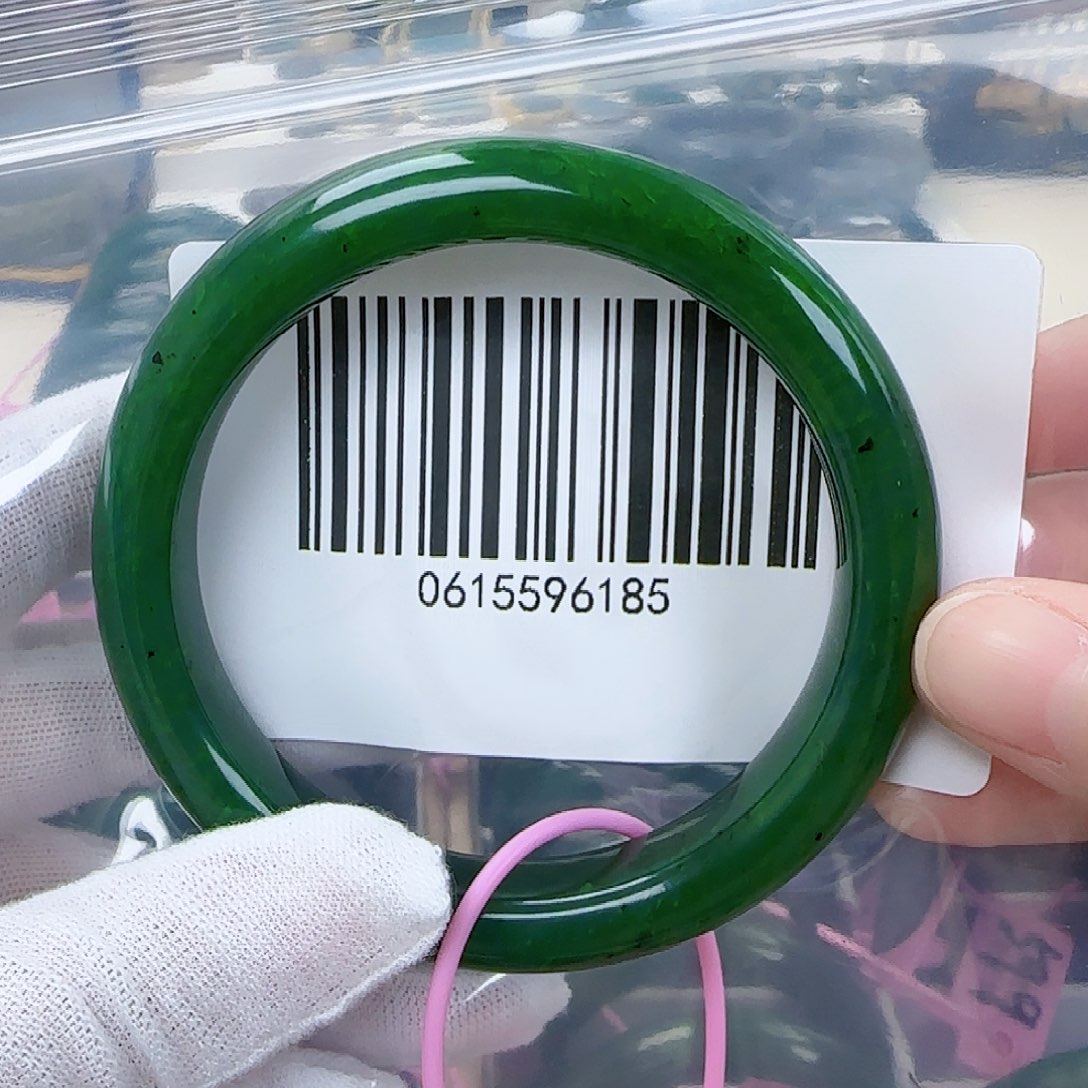 和田玉（碧玉）手镯未镶嵌5960