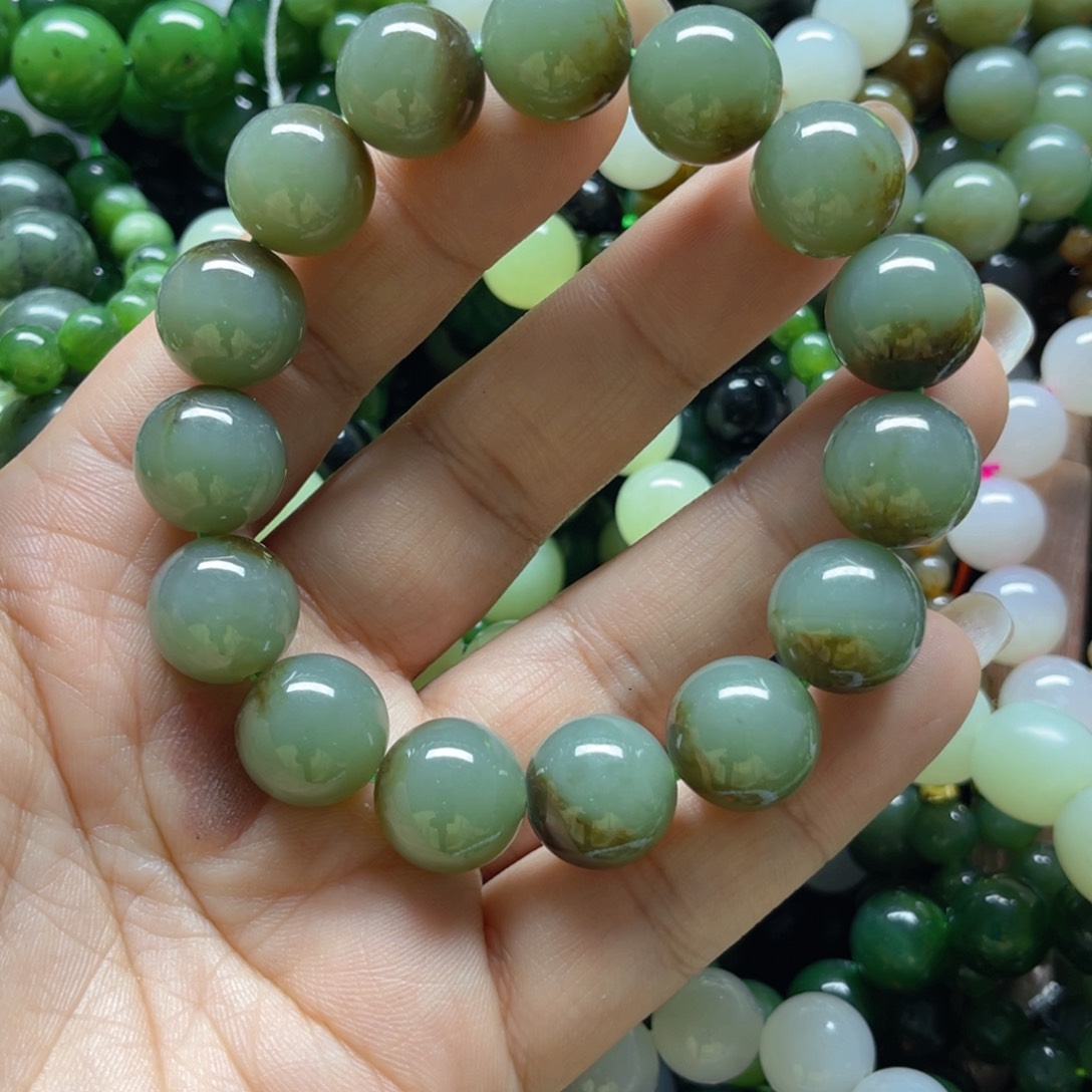 和田玉手链未镶嵌