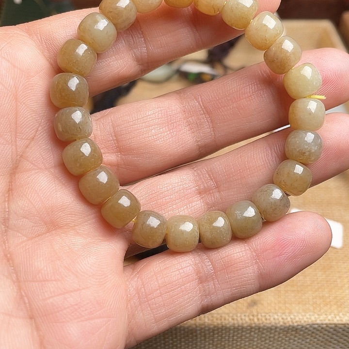 和田玉（糖玉）手链未镶嵌