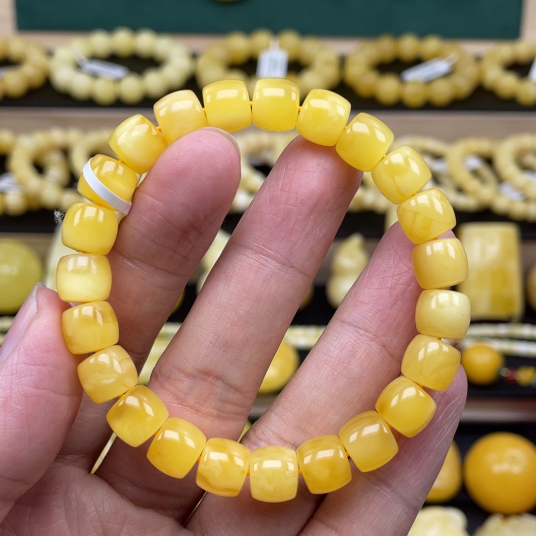 琥珀裸石未镶嵌琥珀蜜蜡