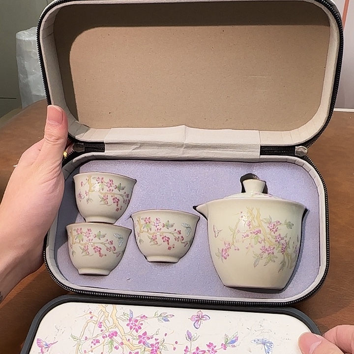 颜瓷闪购商品代替链接6159送茶盘