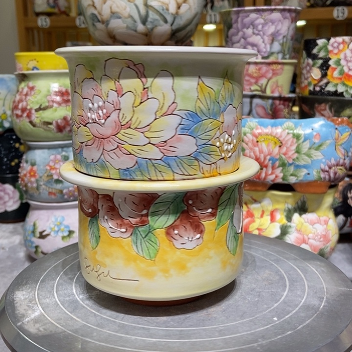 景德镇艺术手绘作品