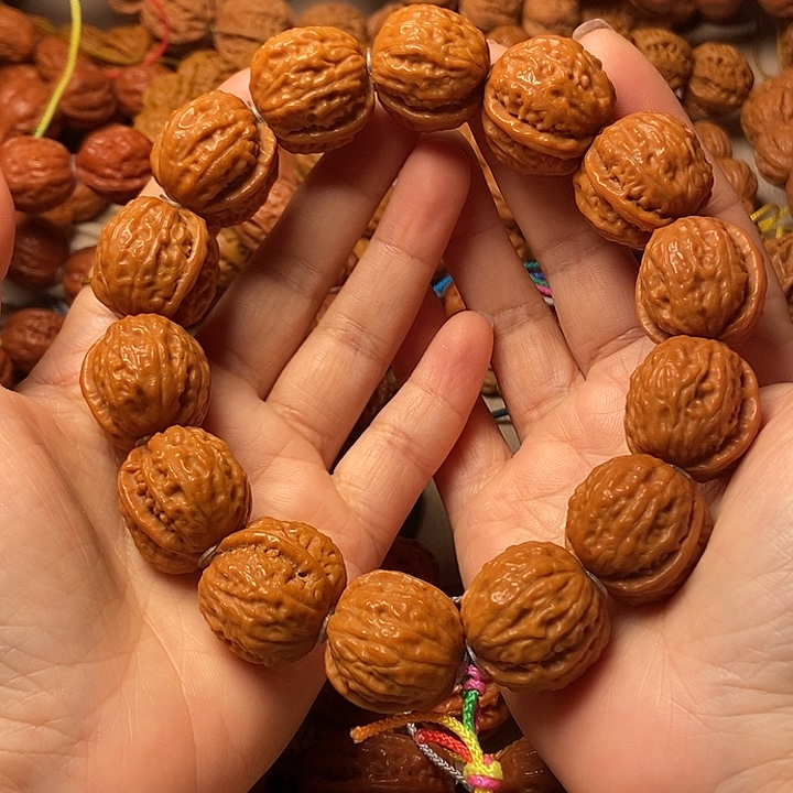 文玩核桃手串蚂蚁纹