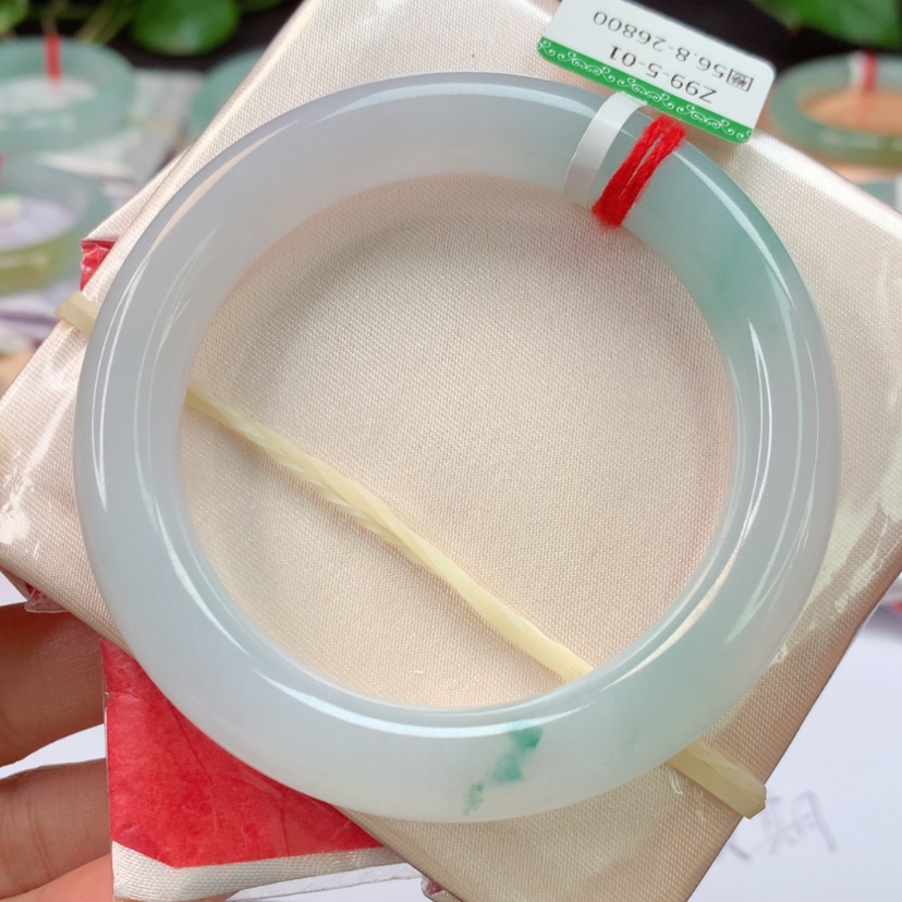 【闪购商品】翡翠手镯未镶嵌天然翡翠手镯