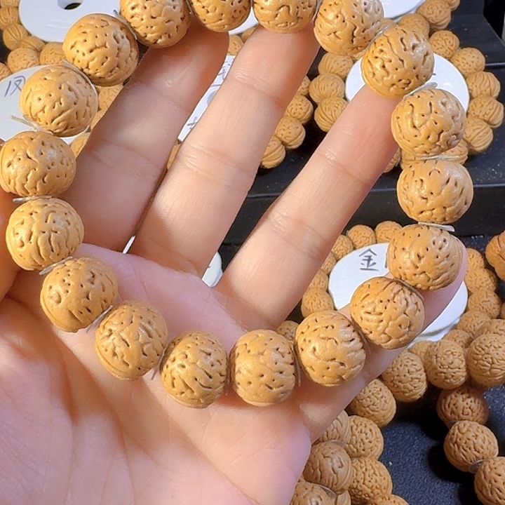 大***M桃核吊坠金丹桃核手串