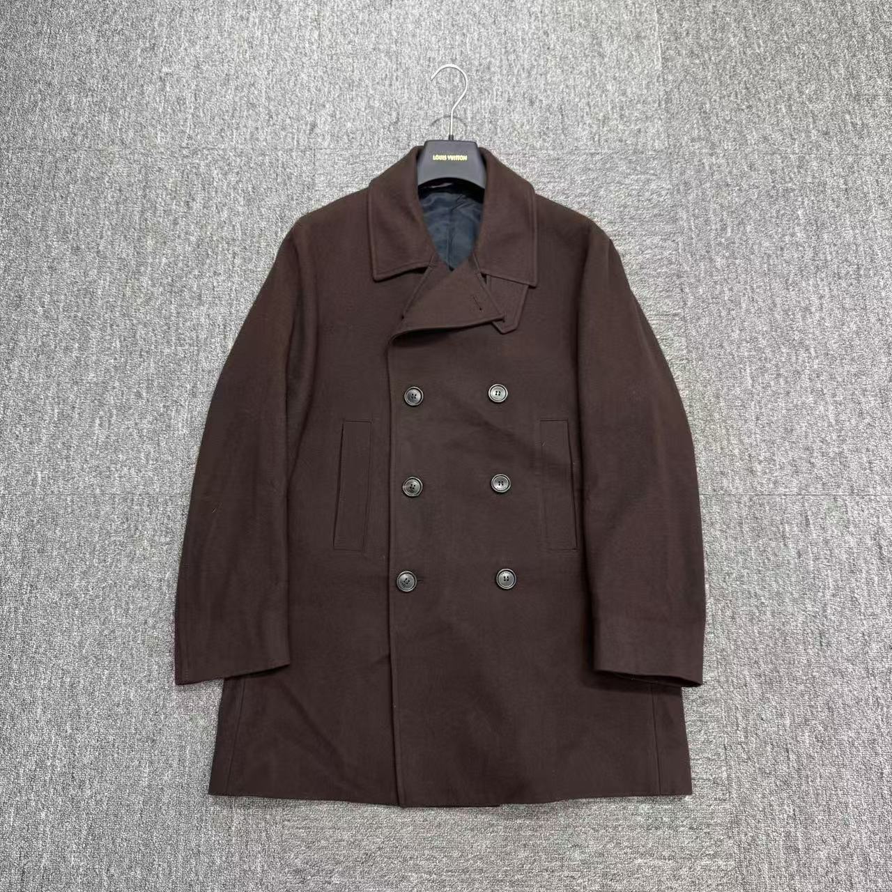 99新 DIOR/迪奥 双排扣羊毛外套/48码/18276