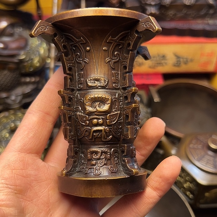 精美铜器摆件下单