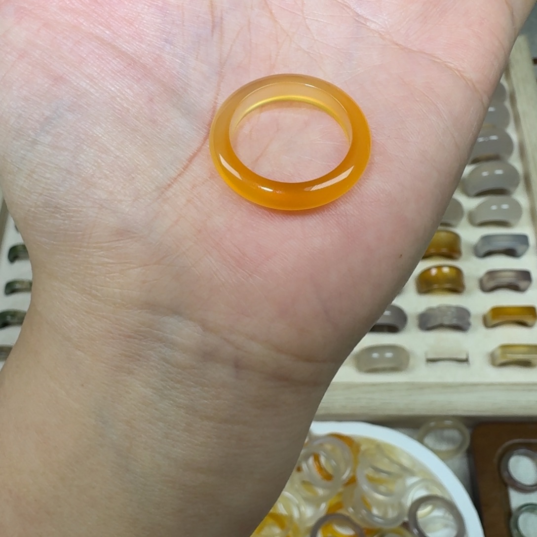 未镶嵌戒指玛瑙/玉髓883港19