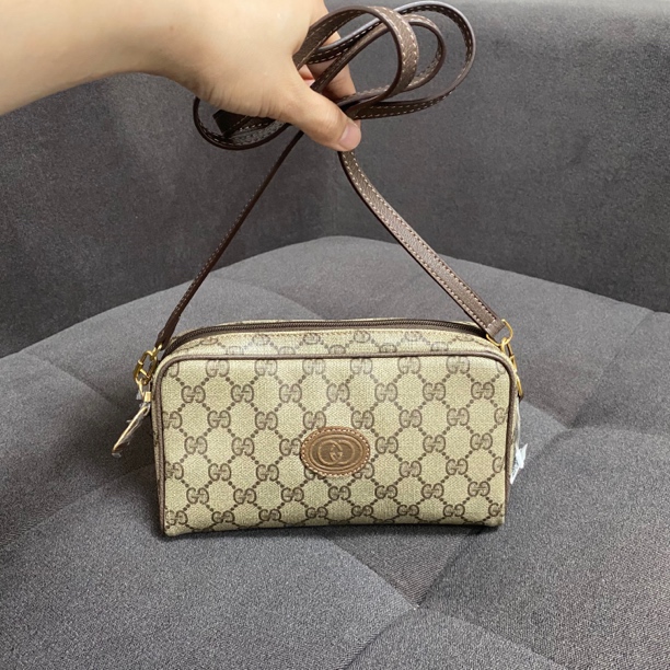 95新 GUCCI/古驰 兔兔奢 G/古驰斜挎包/03007