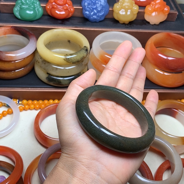 石英质玉未镶嵌手串