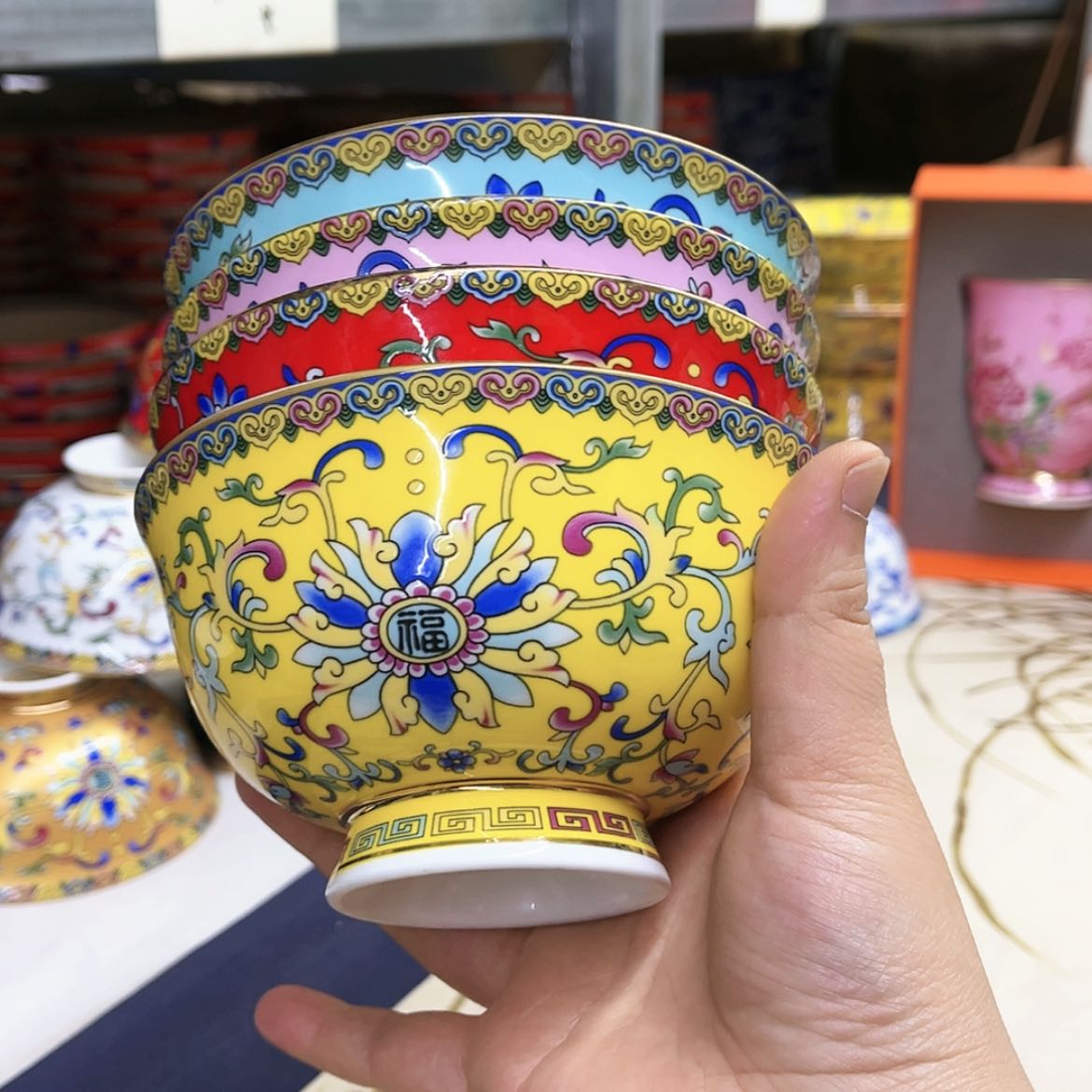 【闪购商品】骨瓷5英寸4混。。。。。。。