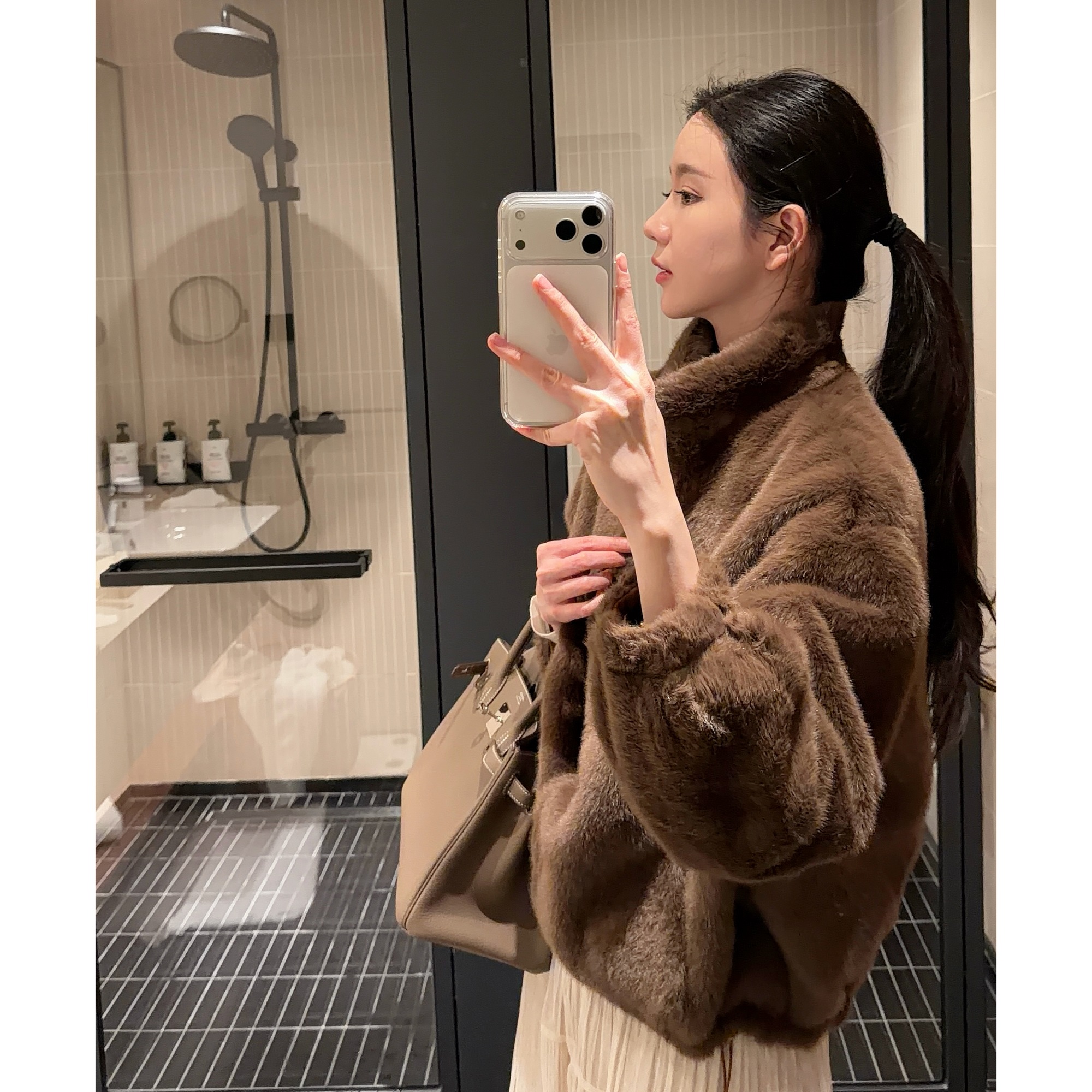 Zwinnie/詹维尼【复古派克服两面穿】外套 XH-WTP202505