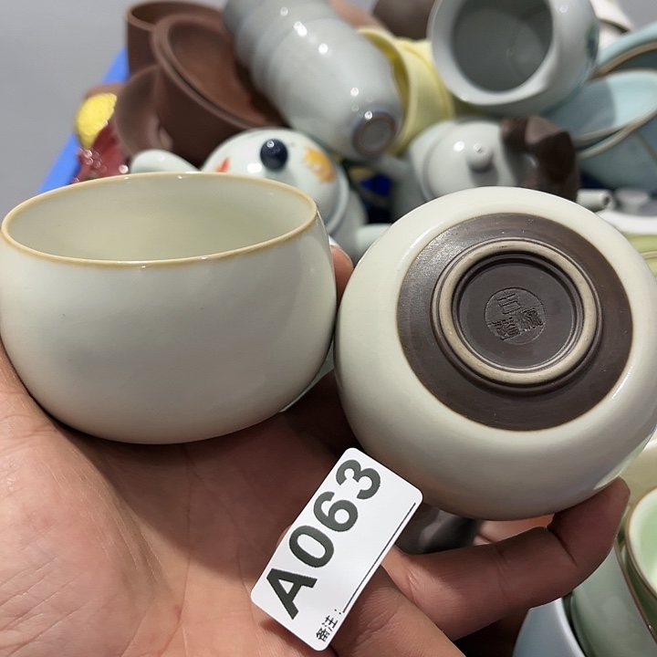 茶具默认微瑕瓷器、茶具、壶、摆件，介意勿拍 