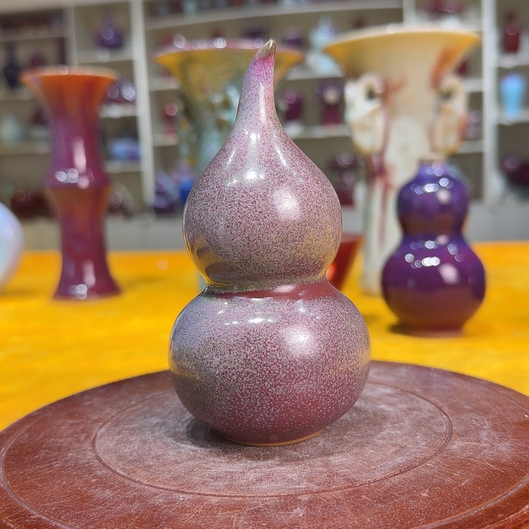 陶摆件郑家钧窑摆件