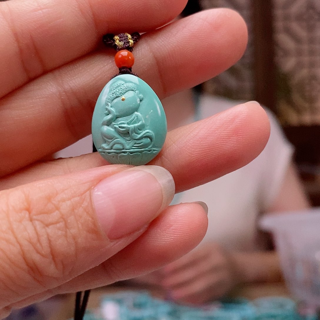 未镶嵌绿松石珠宝奇石