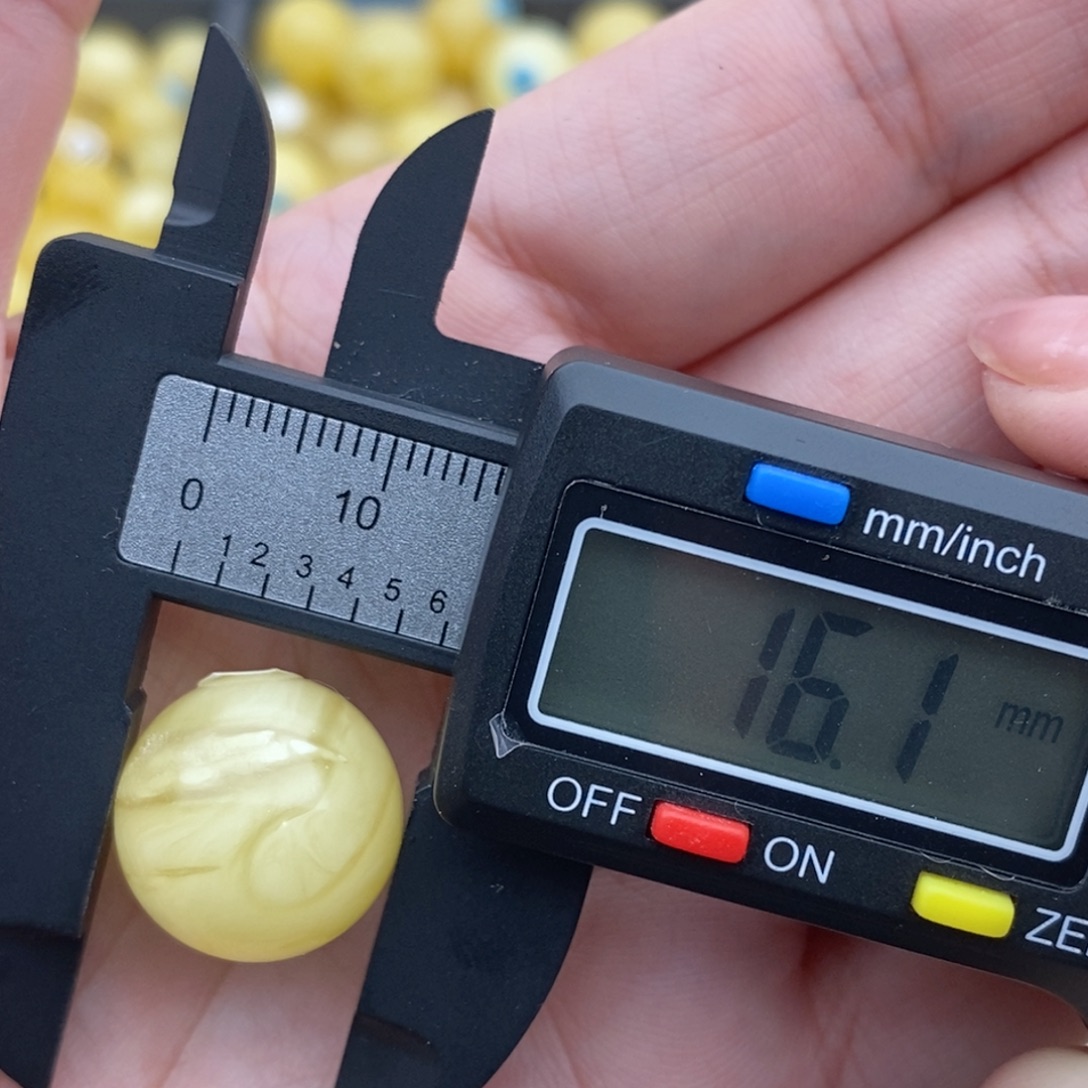 裸石蜜蜡未镶嵌妖花珠子