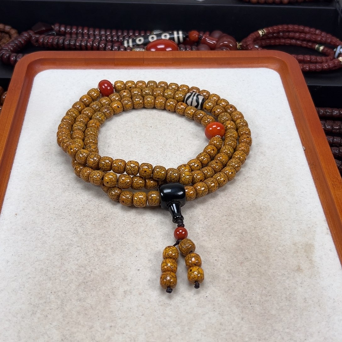 杨***子星月菩提吊坠星月菩提子