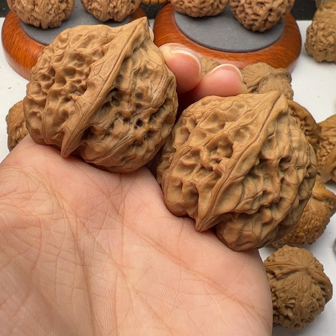 文玩核桃吊坠火苗39全品