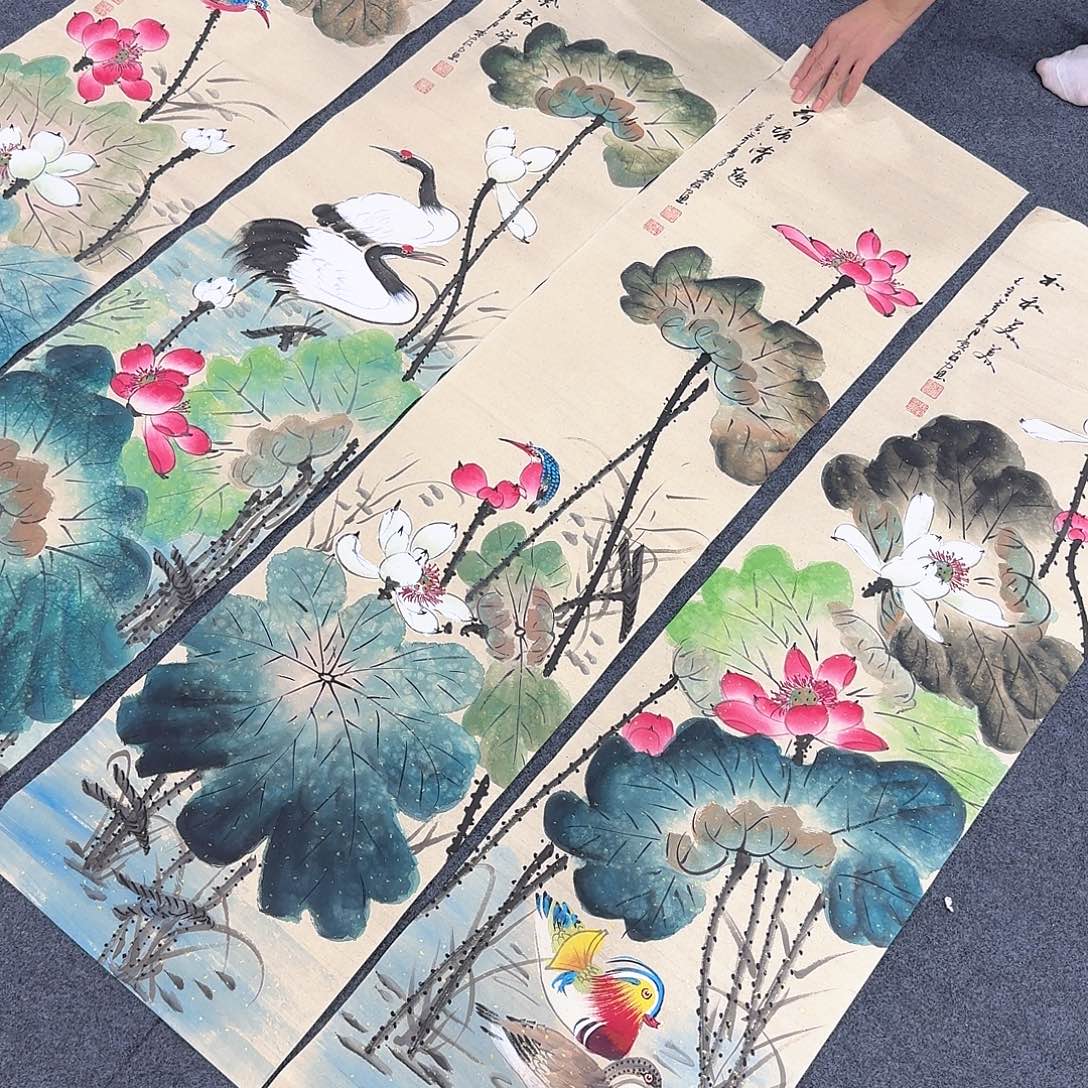 国画非常精美的一副作品