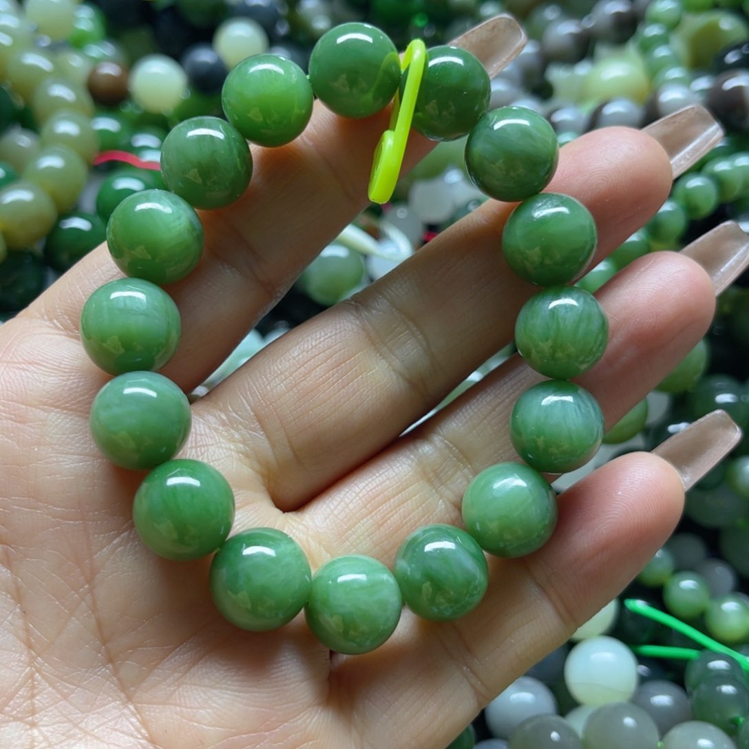 和田玉手链未镶嵌