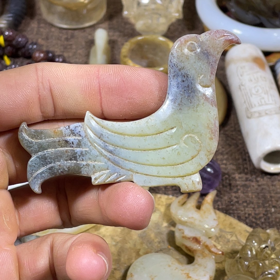 和田玉吊坠(不含链)未镶嵌