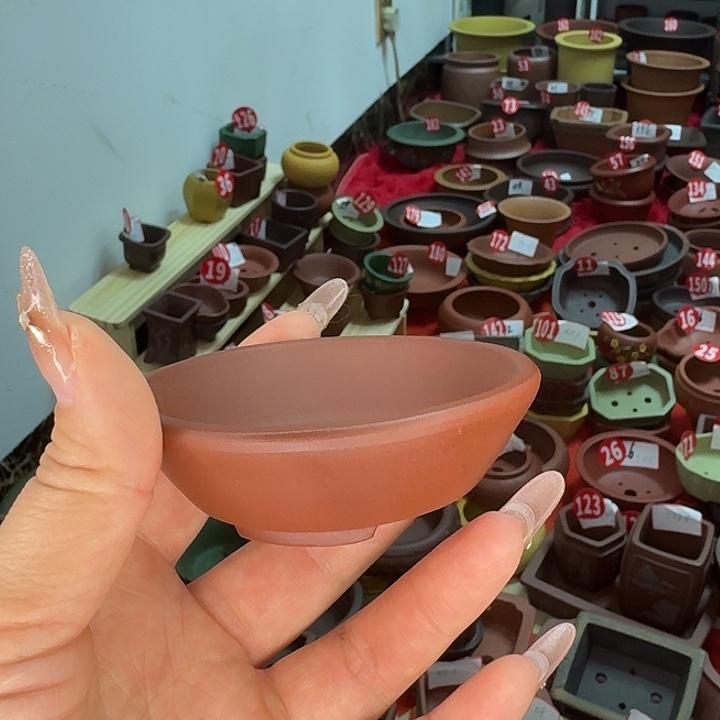 紫砂花盆小圆盆精致小巧