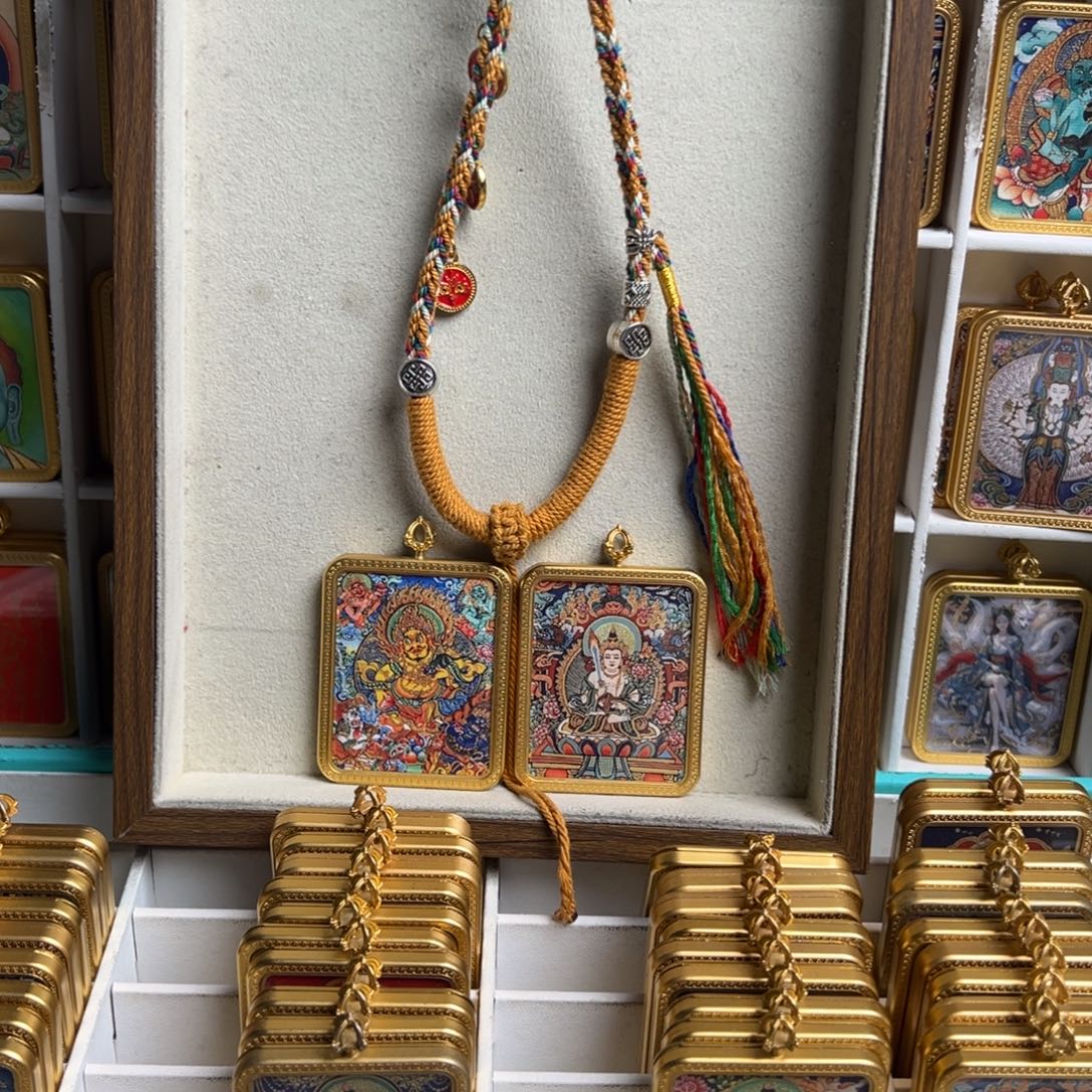 W***学吊坠双面定制五路虚空