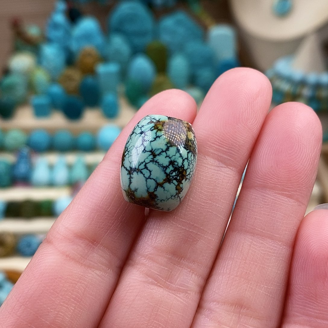 绿松石珠宝奇石未镶嵌