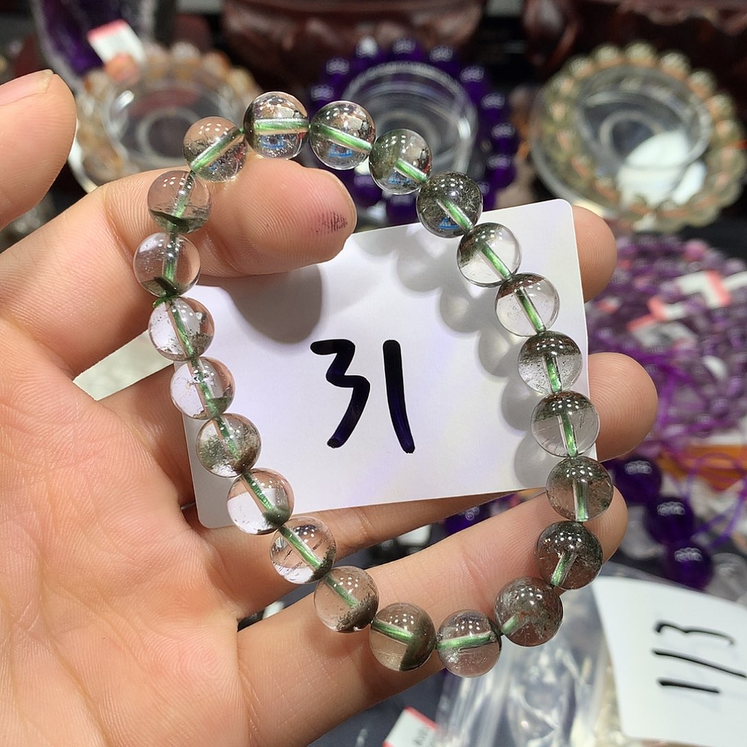 水晶手链未镶嵌天然