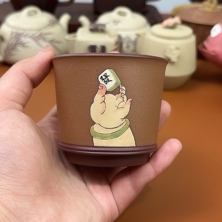 宜兴紫砂主人杯杯