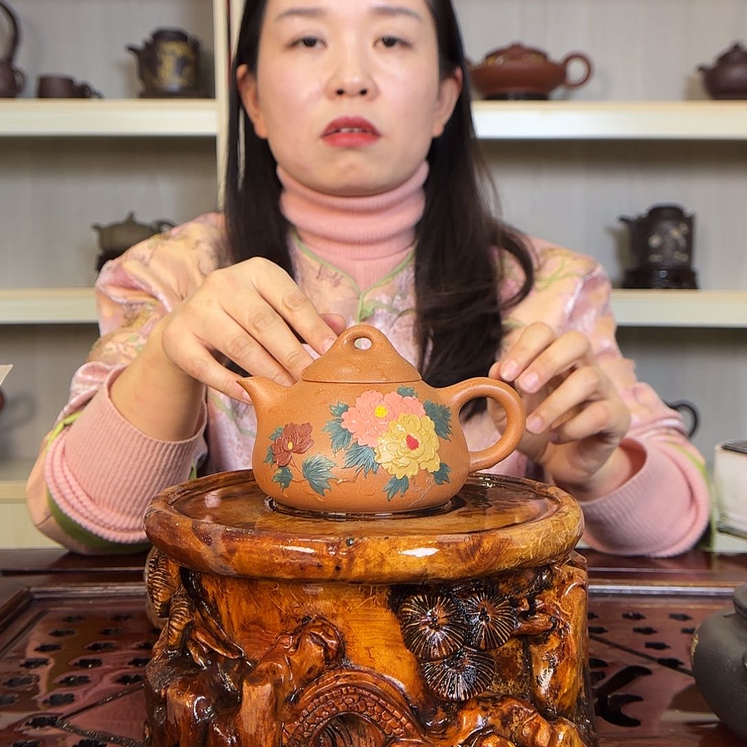 紫砂茶壶江亭亭老师