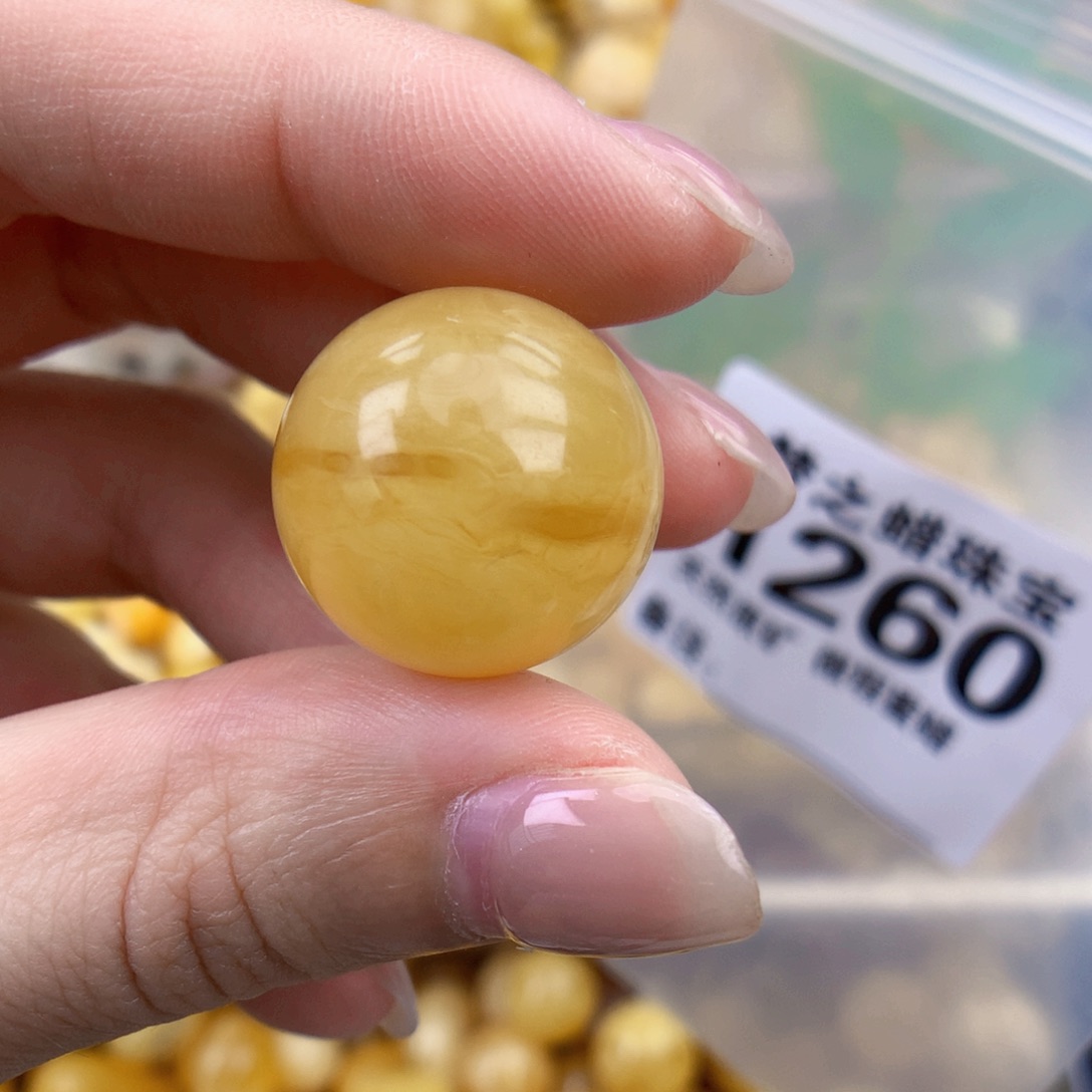 裸石琥珀未镶嵌19.7