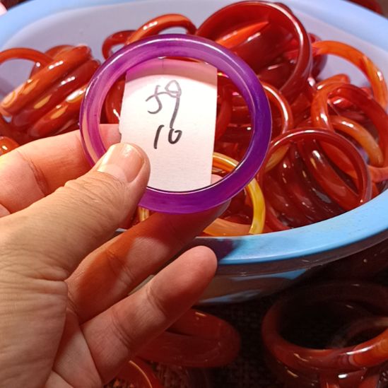 玛瑙/玉髓未镶嵌手镯