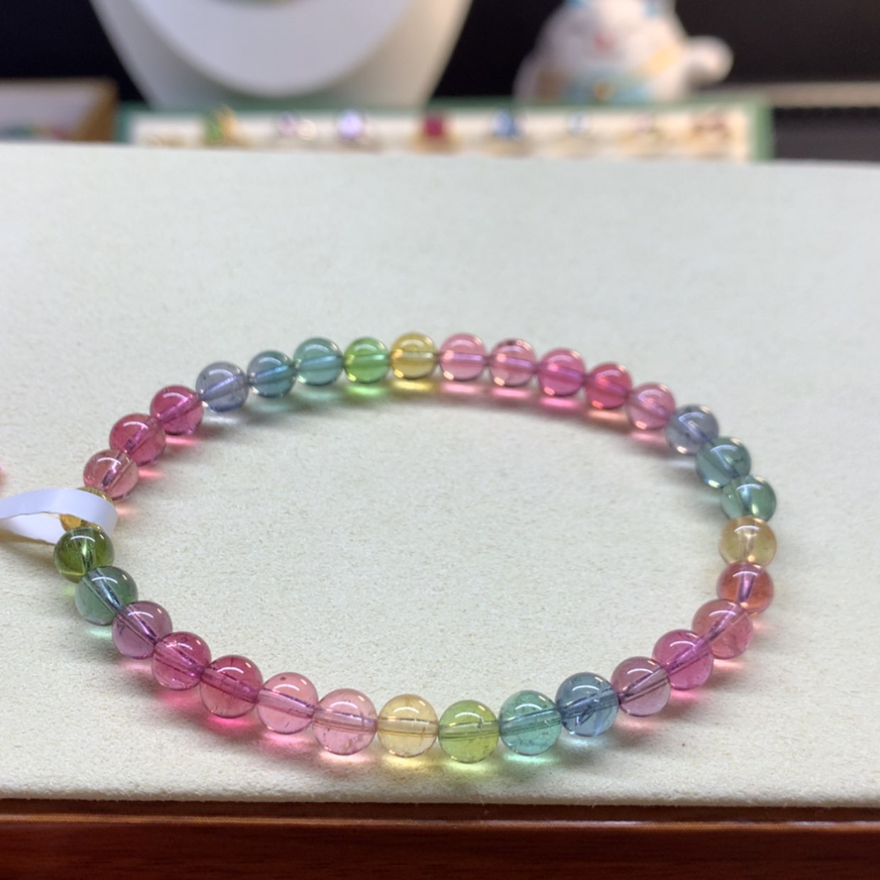 【闪购商品】碧玺手串未镶嵌人鱼色标5.8mm