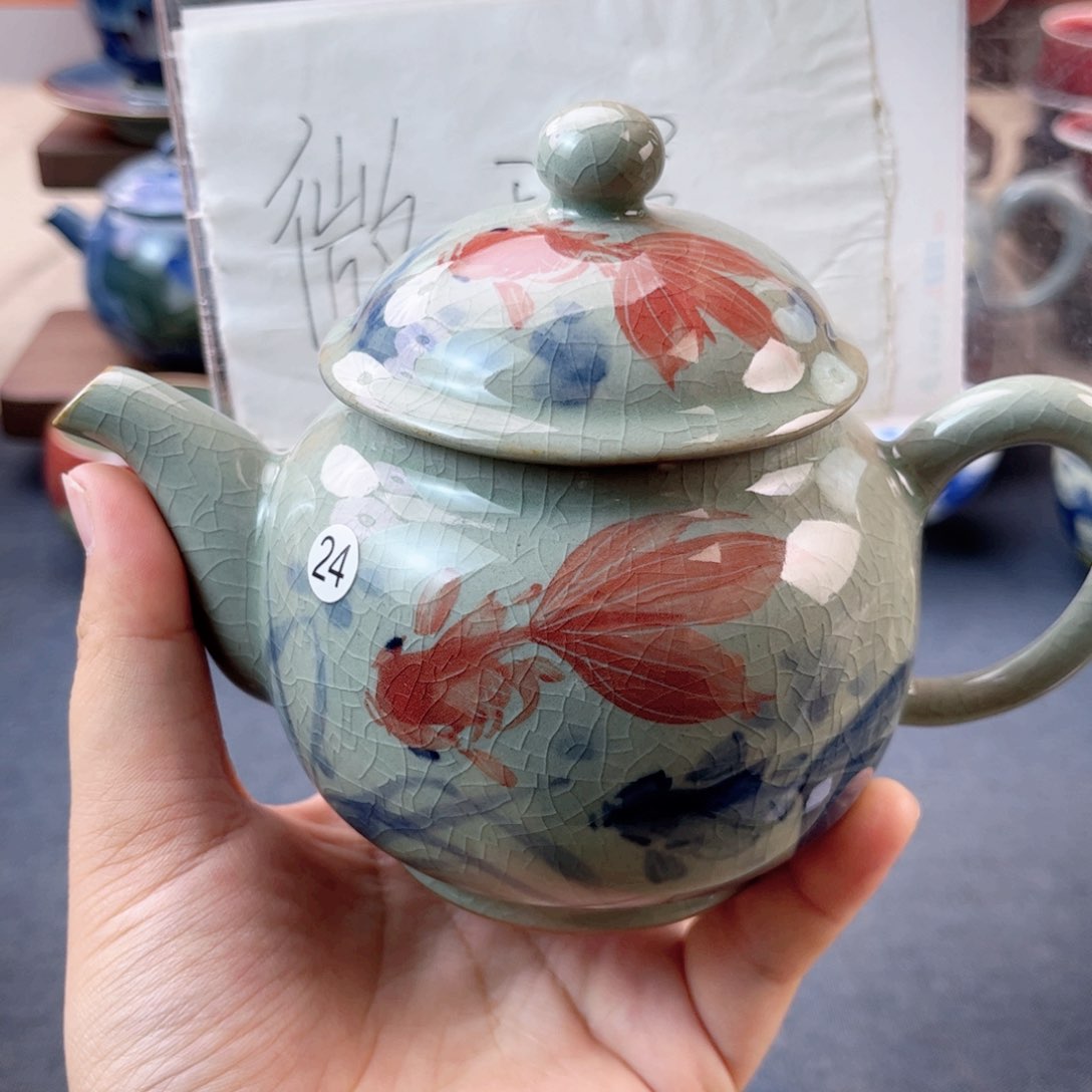 杯梅景德镇陶瓷杯子