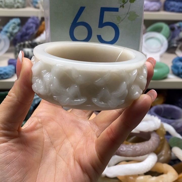 合金手镯石英岩玉