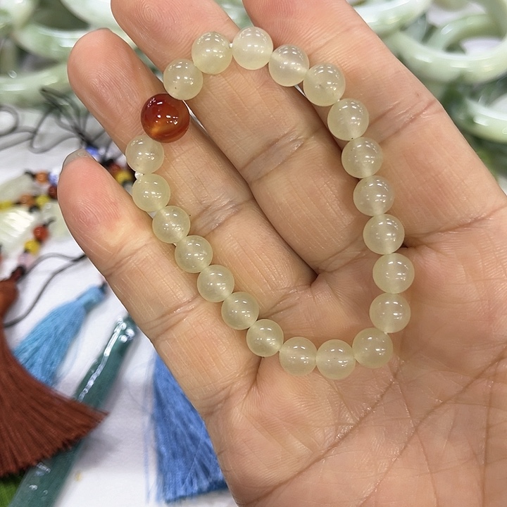 蛇纹石玉珠宝奇石合金