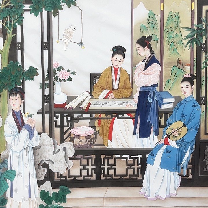 国画国画工笔画作品欣赏第一