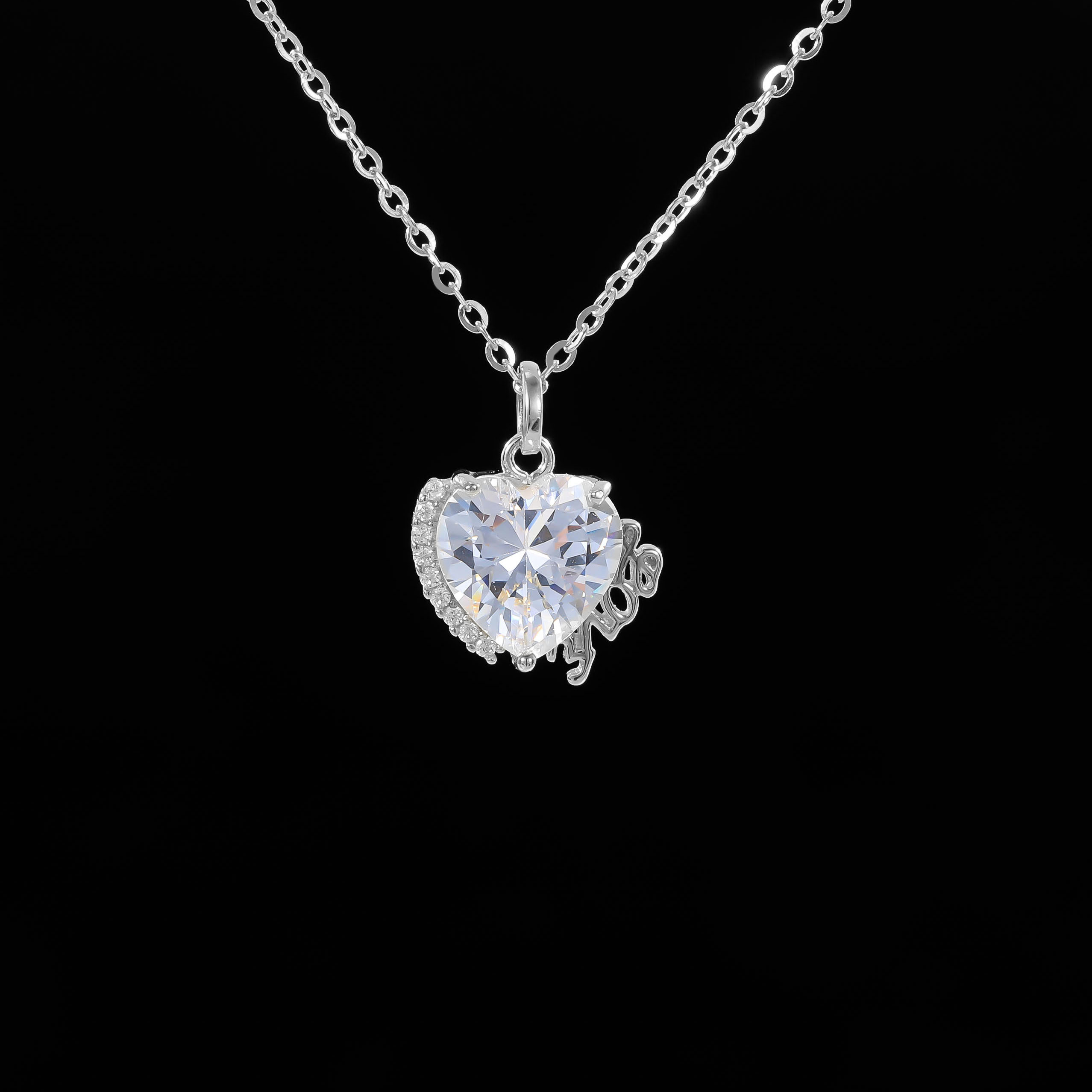 坠链均925银 —木木（SA703）KC-1795C 项链45厘米