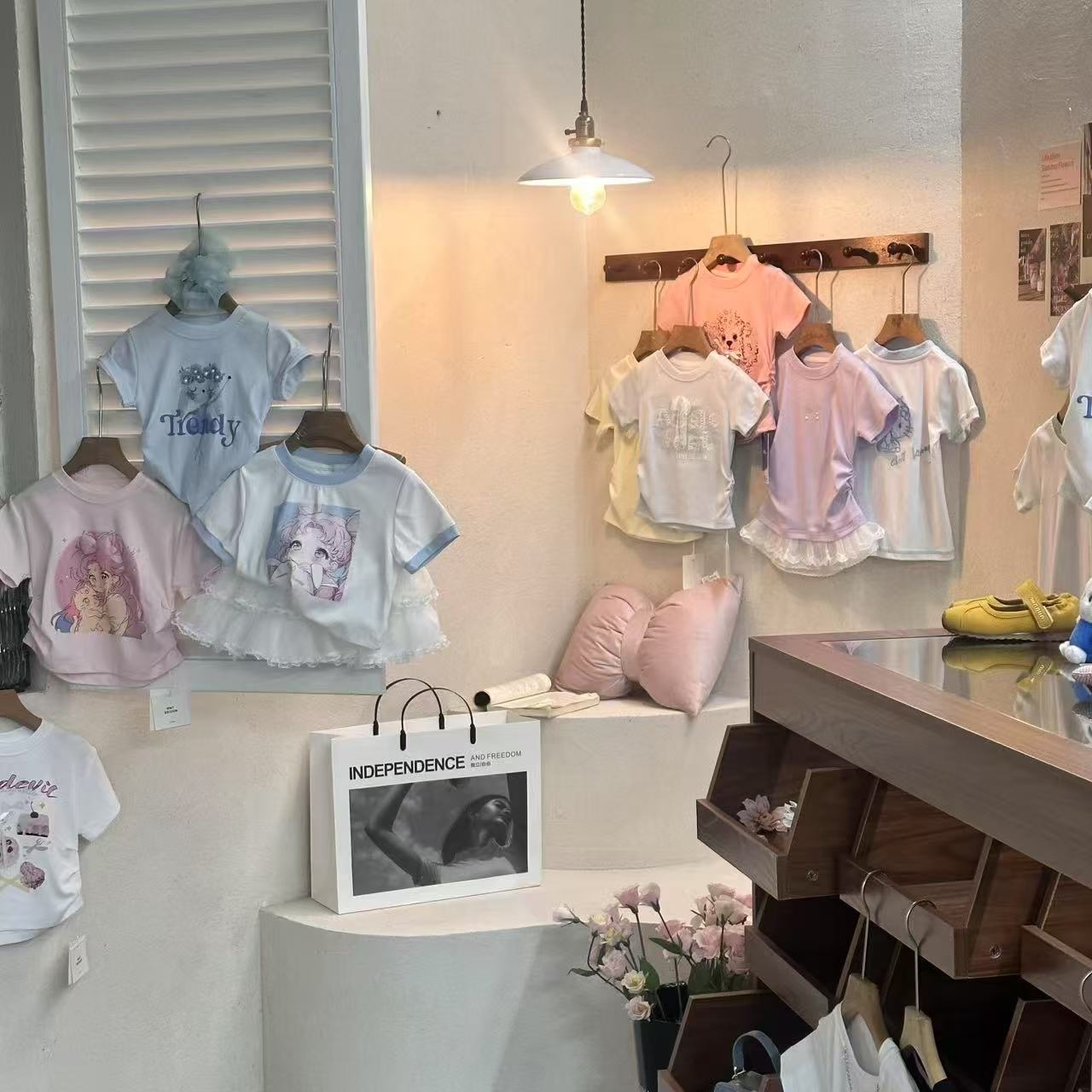 （扣201-400）夏季儿童时尚卡通短袖T恤（以直播间展示为准）