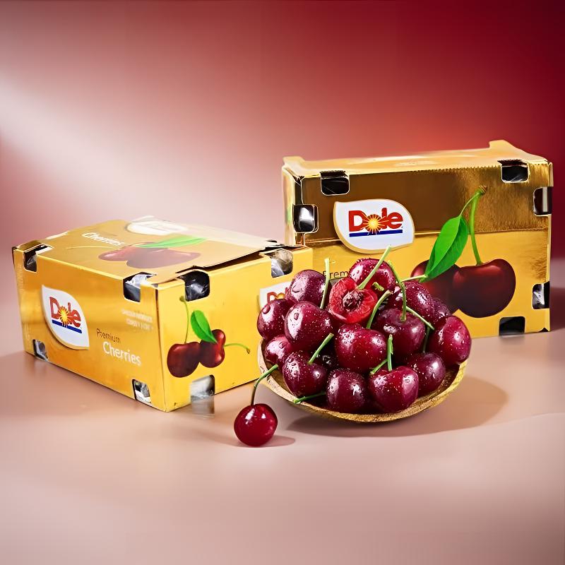 【金都乐专场专场】Dole金都乐智利海运车厘子桑提娜 4JD5斤新鲜脆甜多汁樱桃 内附果径卡桑提娜智利