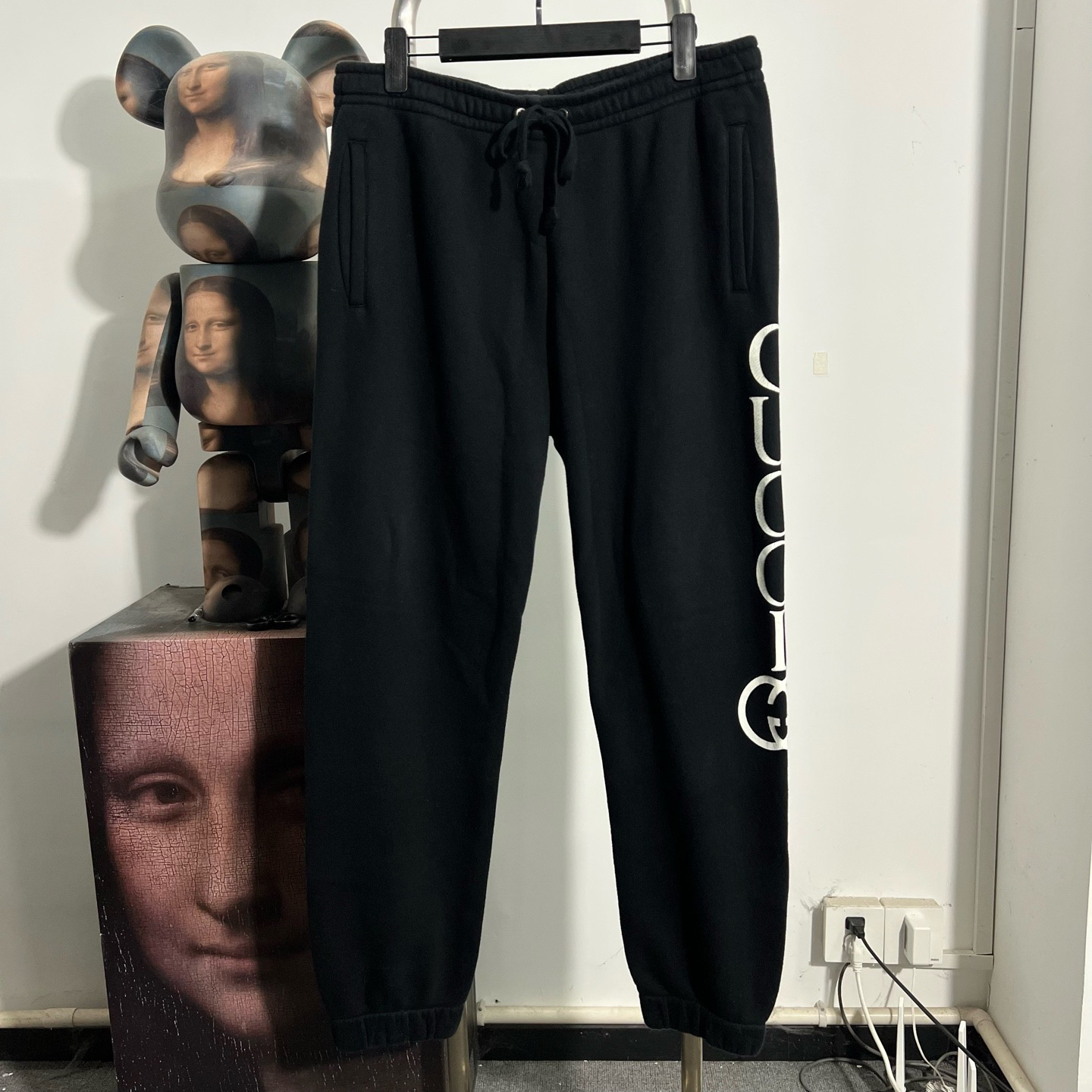 99新 GUCCI/古驰 99新古驰侧边logo长裤裤长100腰围42