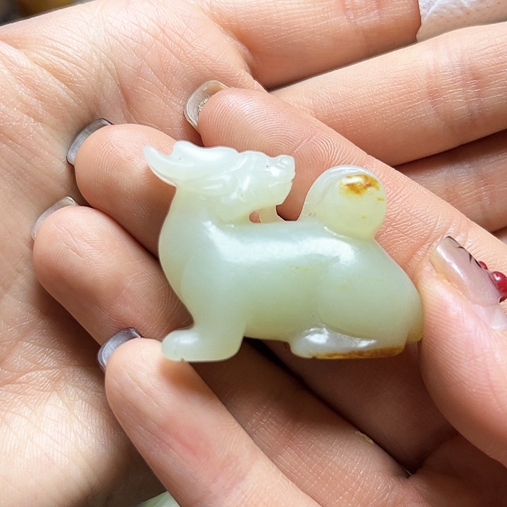 和田玉把件未镶嵌